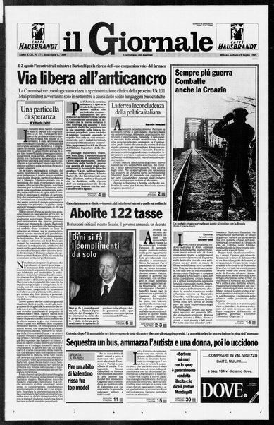 Il giornale : quotidiano del mattino